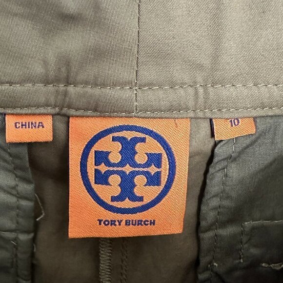 Nwot - Tory Burch - Khaki Shorts - Size 10 - Picture 5 of 9